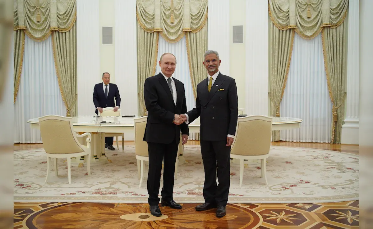 Putin with Jaishankar