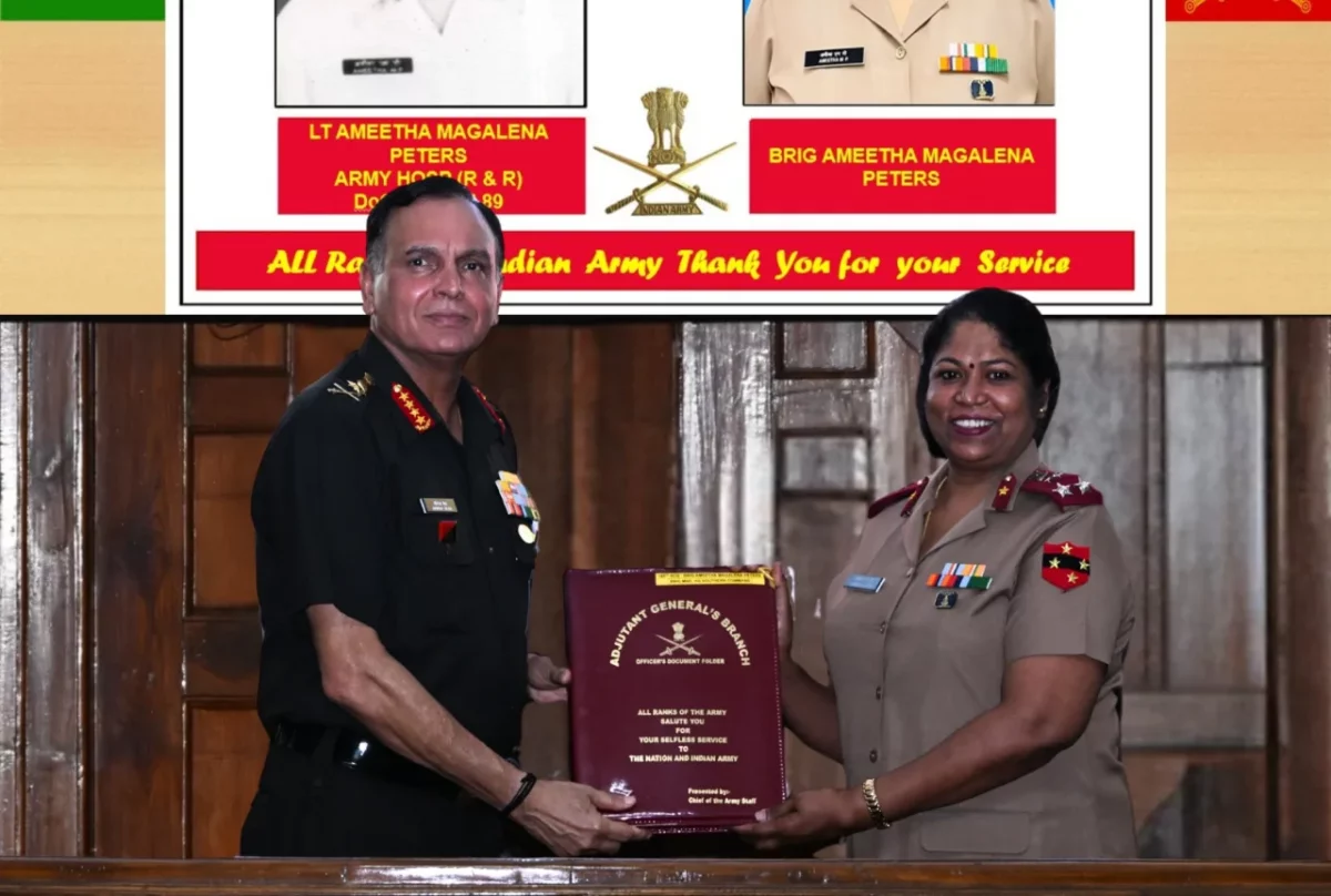 General Dhiraj Seth Honours Officers Retiring After Distinguished Service to the Nation
