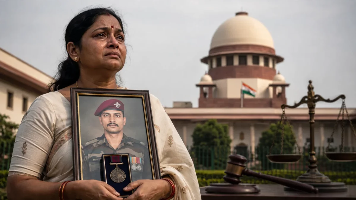 Supreme Court Grants Relief to Widow of Shaurya Chakra Awardee