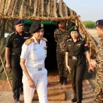 Surgeon Vice Admiral Arti Sarin, first woman DGAFMS