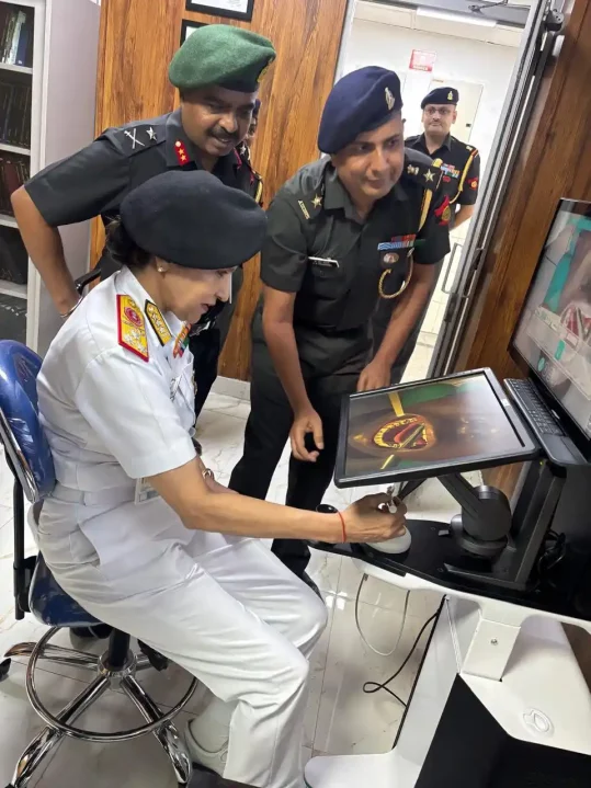 Surg VAdm Arti Sarin Reviewing Technology