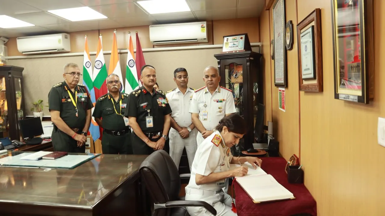 Surg VAdm Arti Sarin Signing