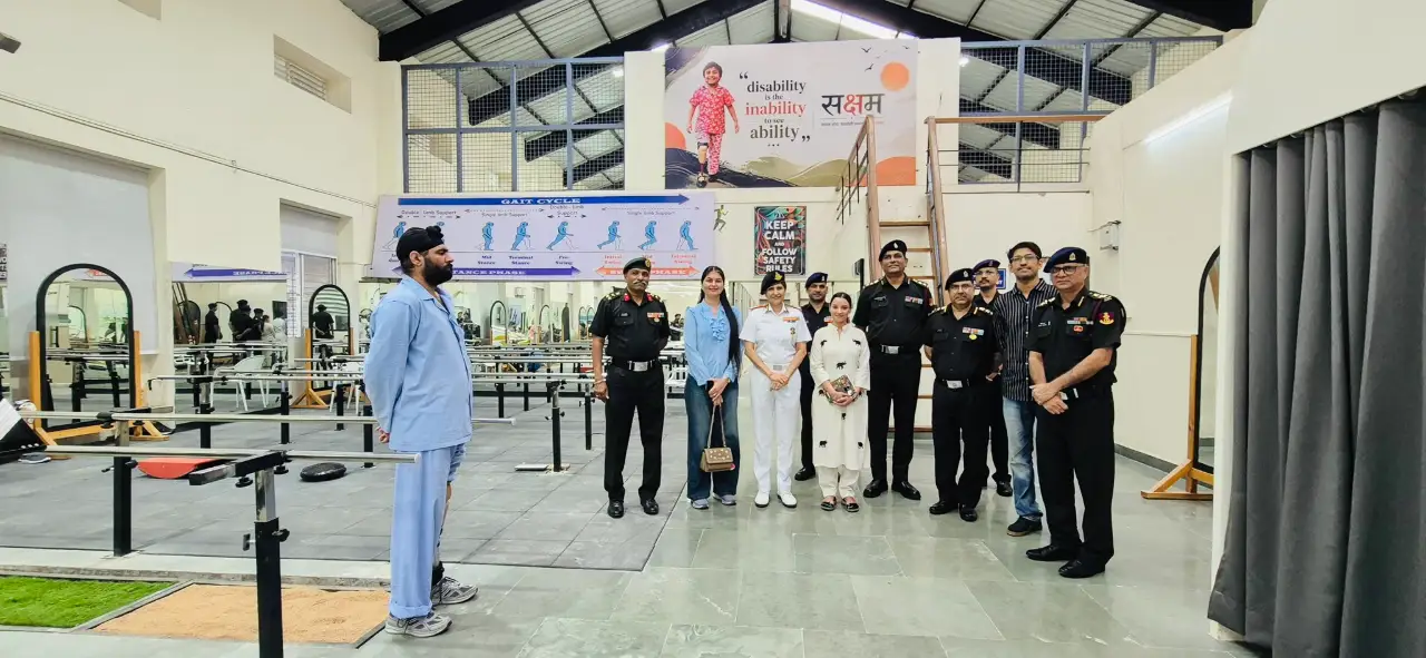 Surg VAdm Arti Sarin and Other Officers Watching