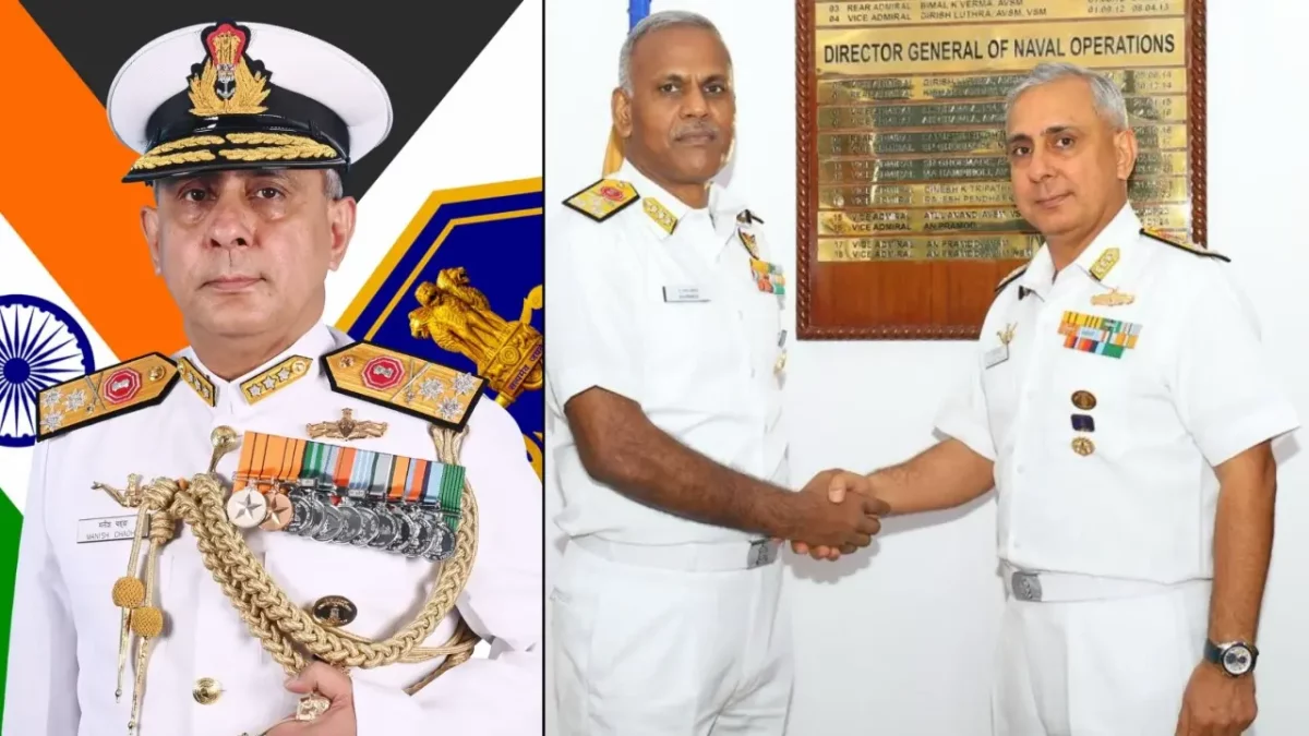 VAdm Manish Chadda Taking Over