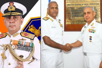 VAdm Manish Chadda Taking Over