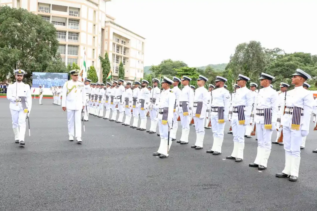 Vice Admiral Sanjay Bhalla at Ceremony