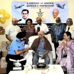 Indian Air Force Celebrates 100th Birthday of Veteran Wing Commander Kurien Verghese, Commissioned on India’s First Republic Day