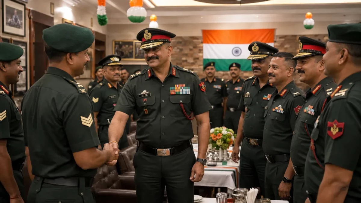 Why Are Indian Army Officers Invited to the JCO Mess on 15 August?
