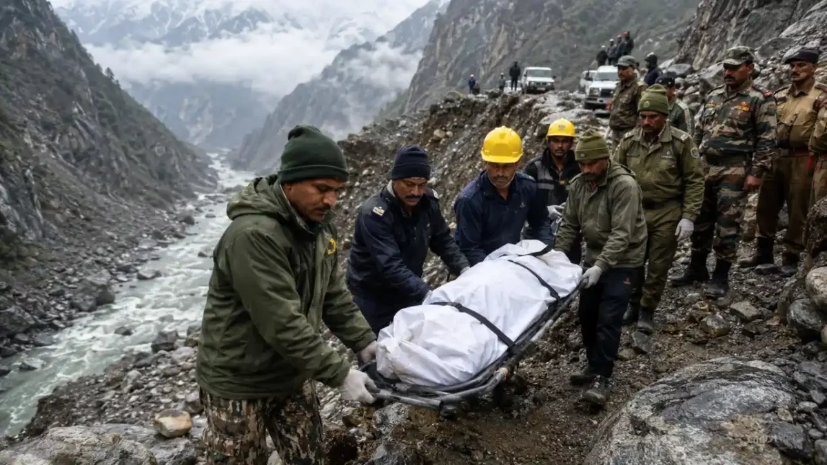 Missing BRO Head Constable's Body Recovered After 12 Days in Chamoli’s Niti Valley
