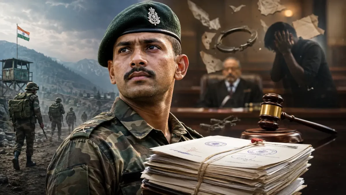 Army Duty Records Save Indian Army Soldier From False Criminal Case