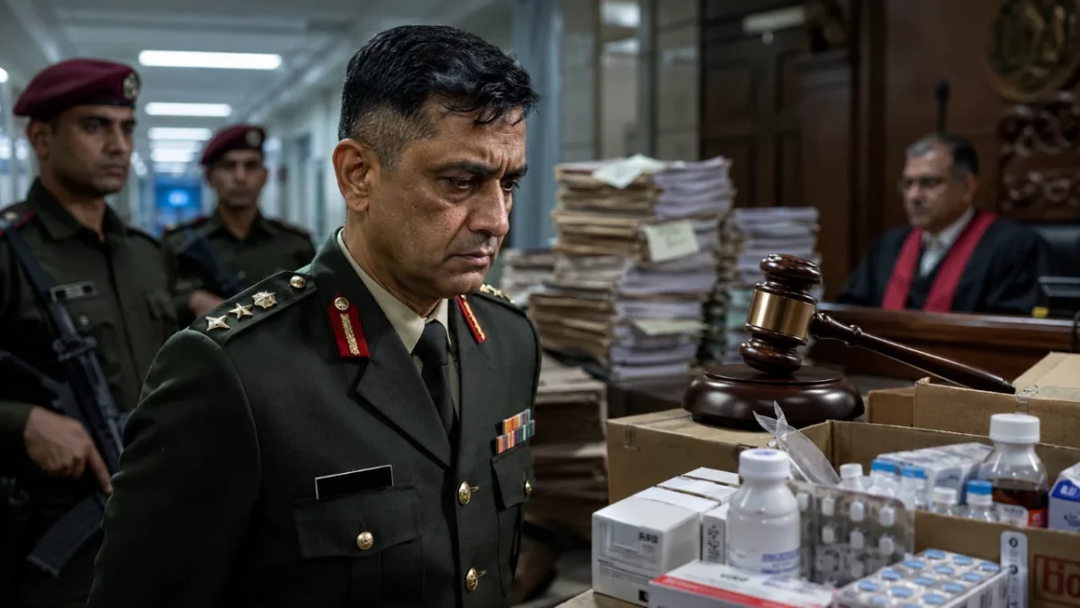 Lieutenant Colonel Sentenced to One-Year Rigorous Imprisonment in Military Hospital Procurement Case