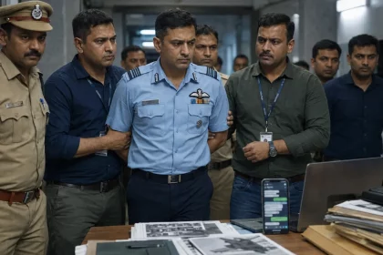 wing commander arrested