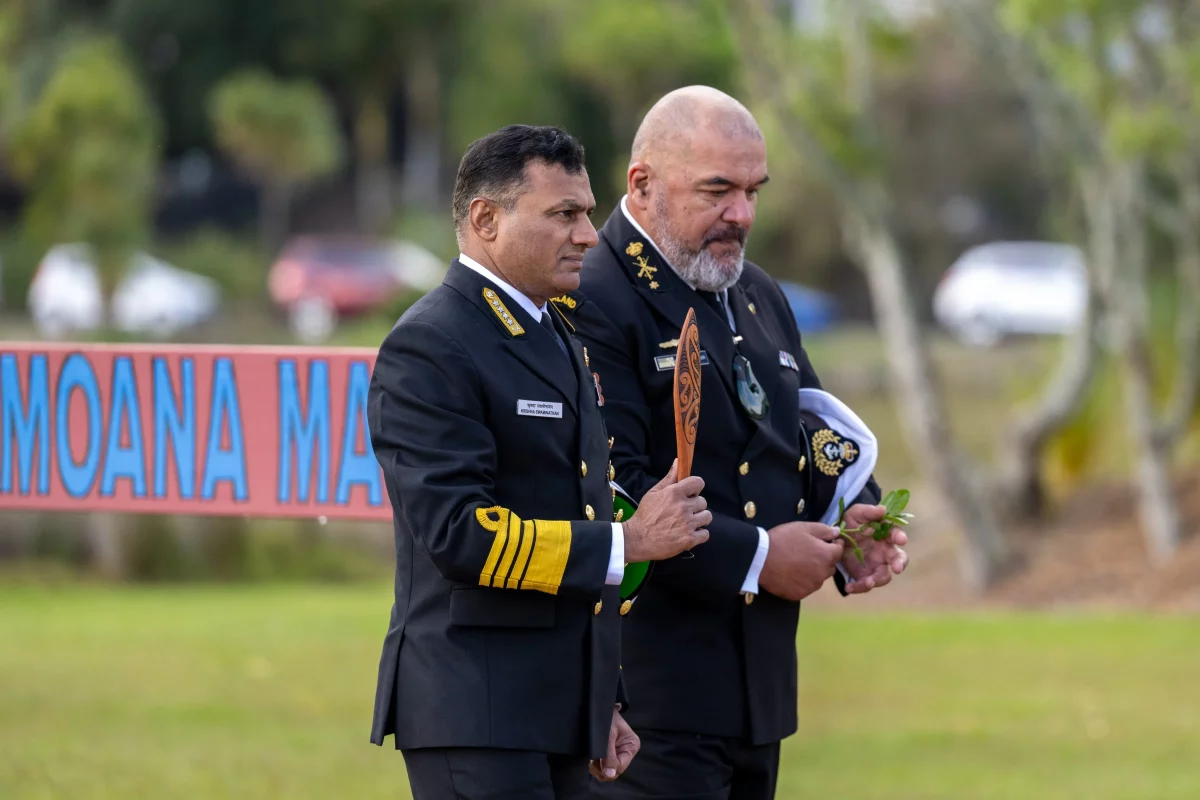 Adm Krishna Swaminathan at New Zeland