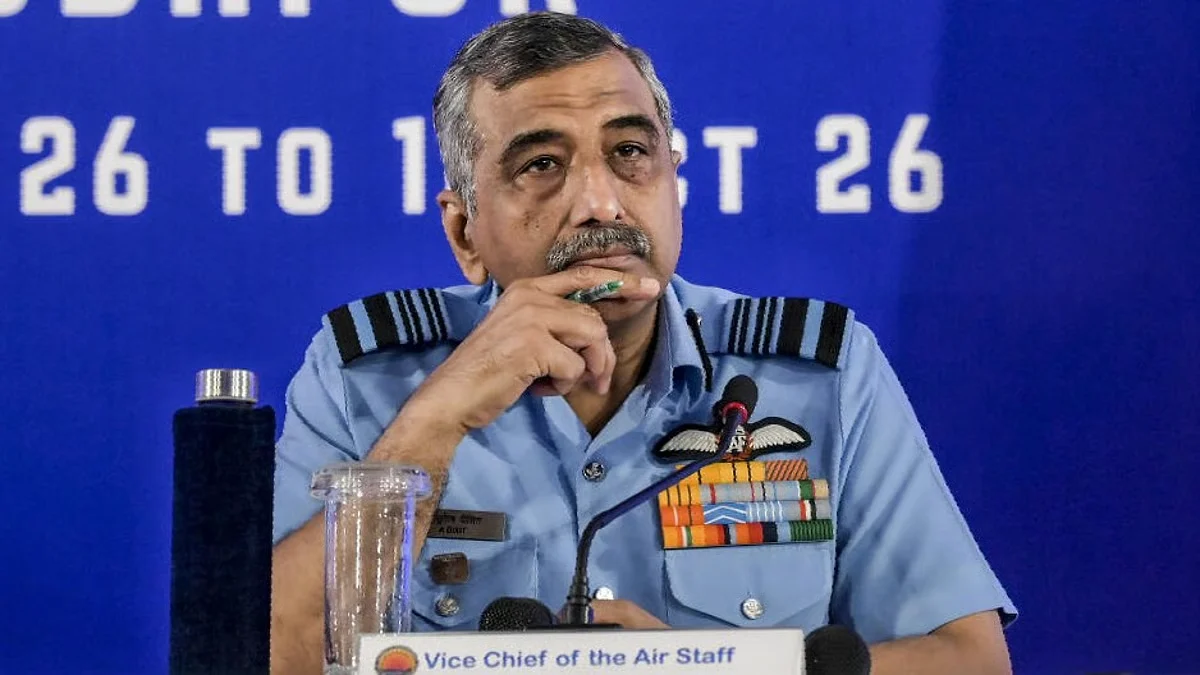 Air Marshal Ashutosh Dixit Sitting