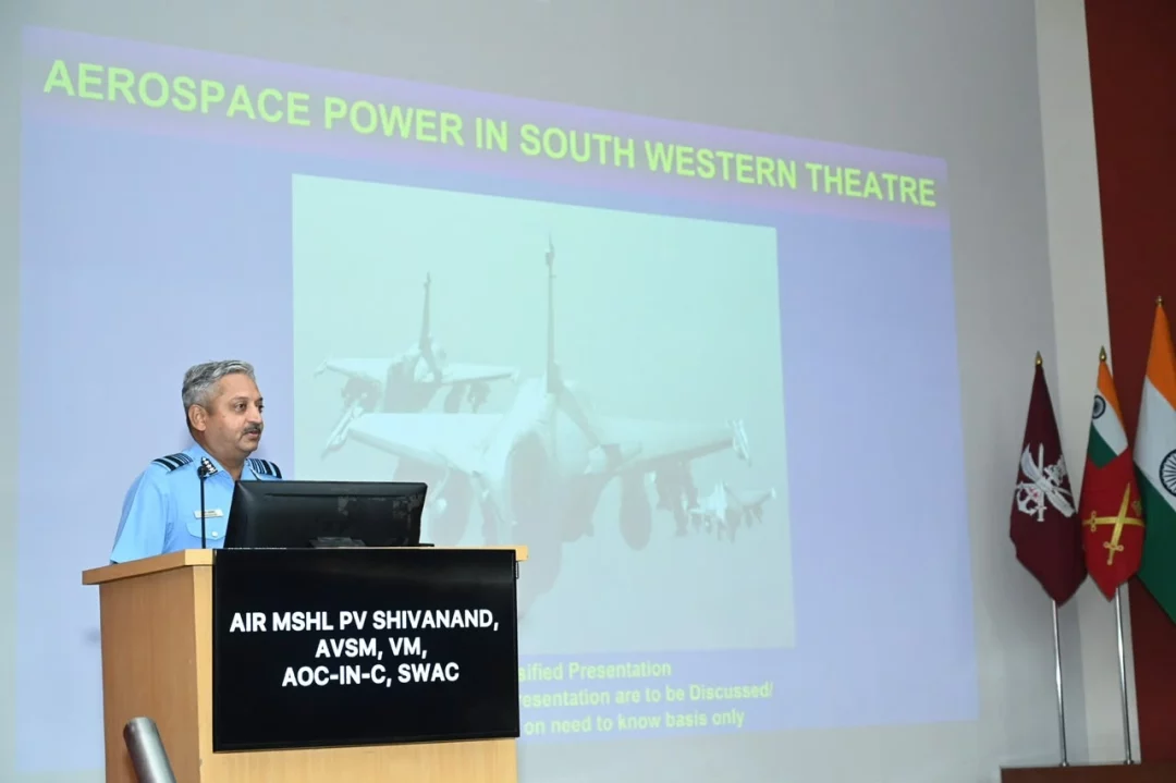 Air Marshal PV Shivanand Talking