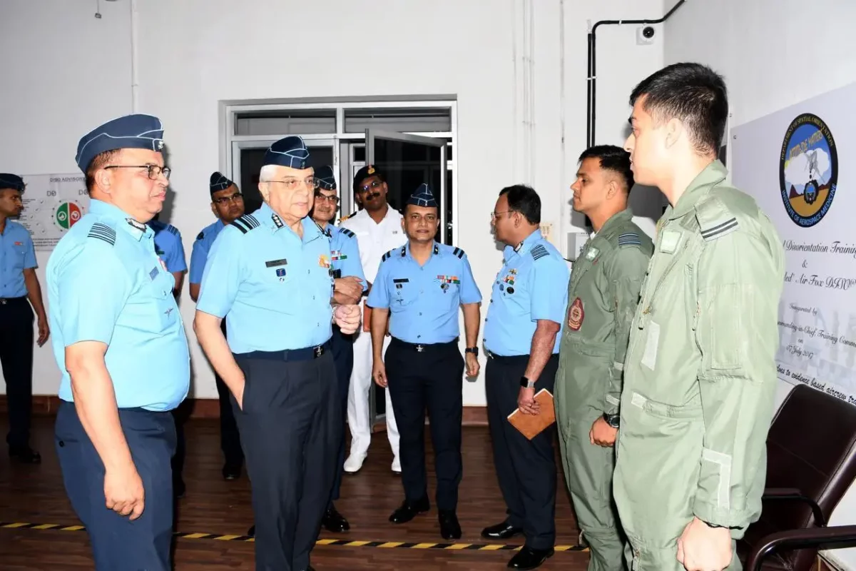 Air Marshal Vivek Hande Visits Institute of Aerospace Medicine