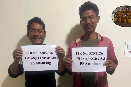 Anantnag Liquor Case Photo Goes Viral After Arrested Men Pose Smiling for Police