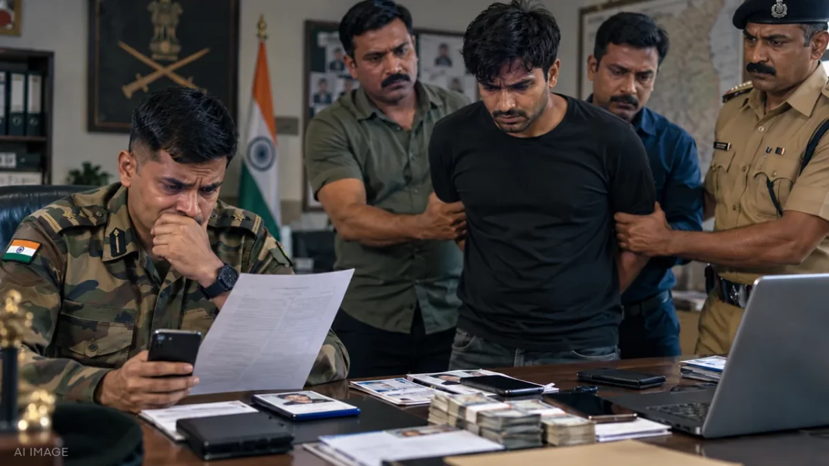 Army Deserter Arrested for Allegedly Duping Soldier of ₹10 Lakh by Posing as AGIF Clerk