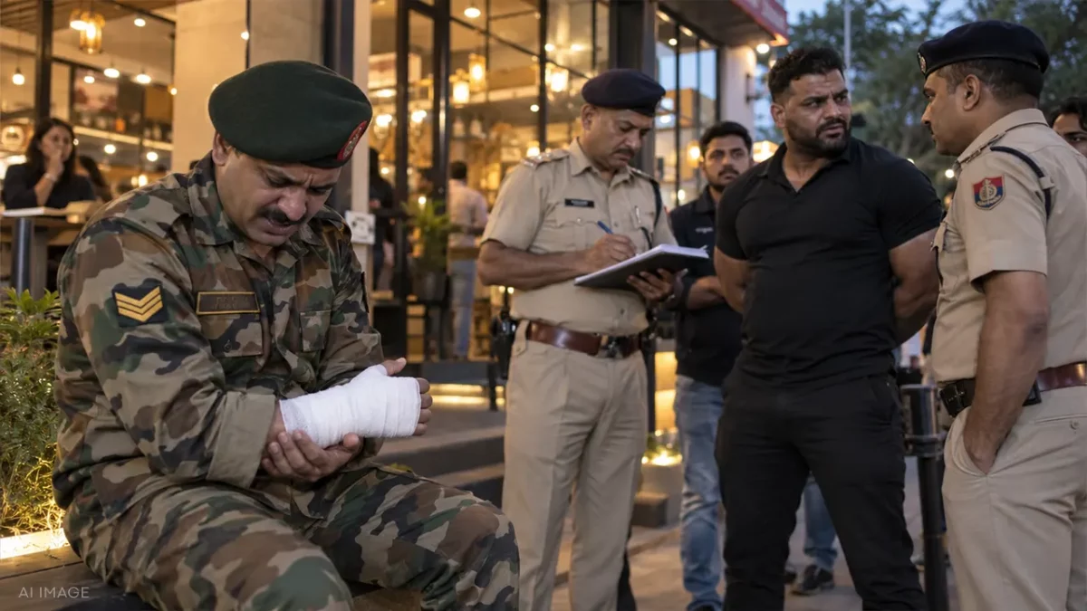 Army Havaldar Suffers Fractured Hand in Alleged Assault by Chandigarh Cafe Bouncer