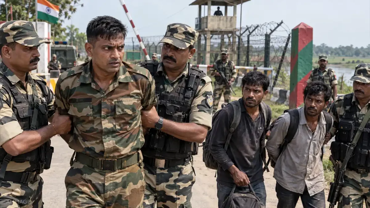 Army Jawan Arrested for Allegedly Helping Two Bangladeshi Nationals Enter India Illegally