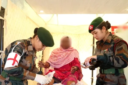 Assam Rifles Organises Medical Camp in Tripura, Over 350 Villagers Benefit