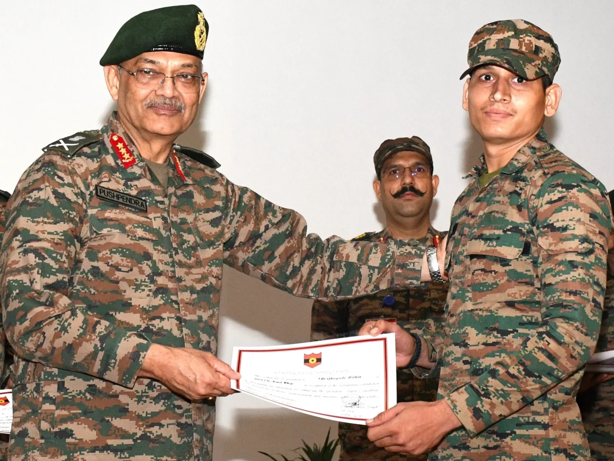 Award Being Given 1