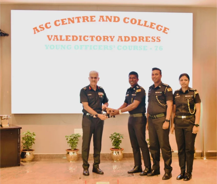 Award Being Presented