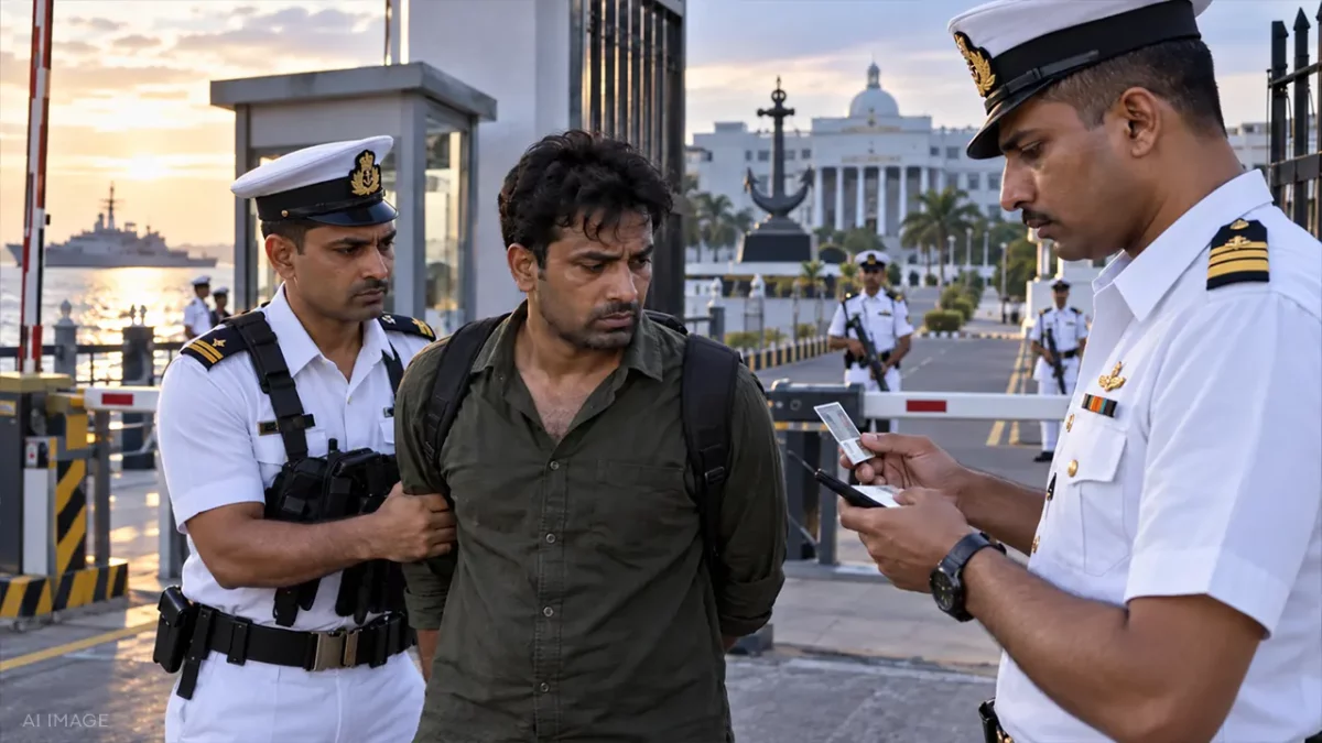 Bangladeshi National Held at Indian Naval Academy