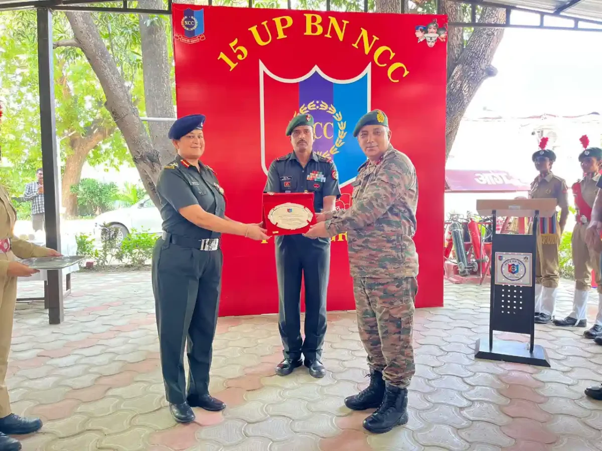 15 UP Battalion NCC Bids Farewell to Group Commander Brig Upendra Singh Kandil After 35 Years of Service