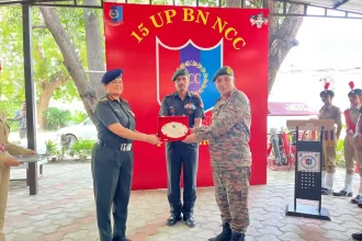 15 UP Battalion NCC Bids Farewell to Group Commander Brig Upendra Singh Kandil After 35 Years of Service
