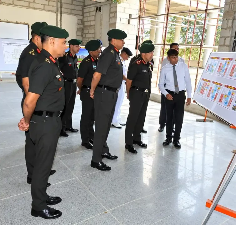 CDS General Subramani Reviewing