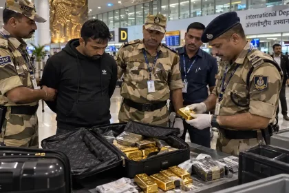 CISF Foils ₹2.4 Crore Gold Smuggling Attempt at Delhi Airport