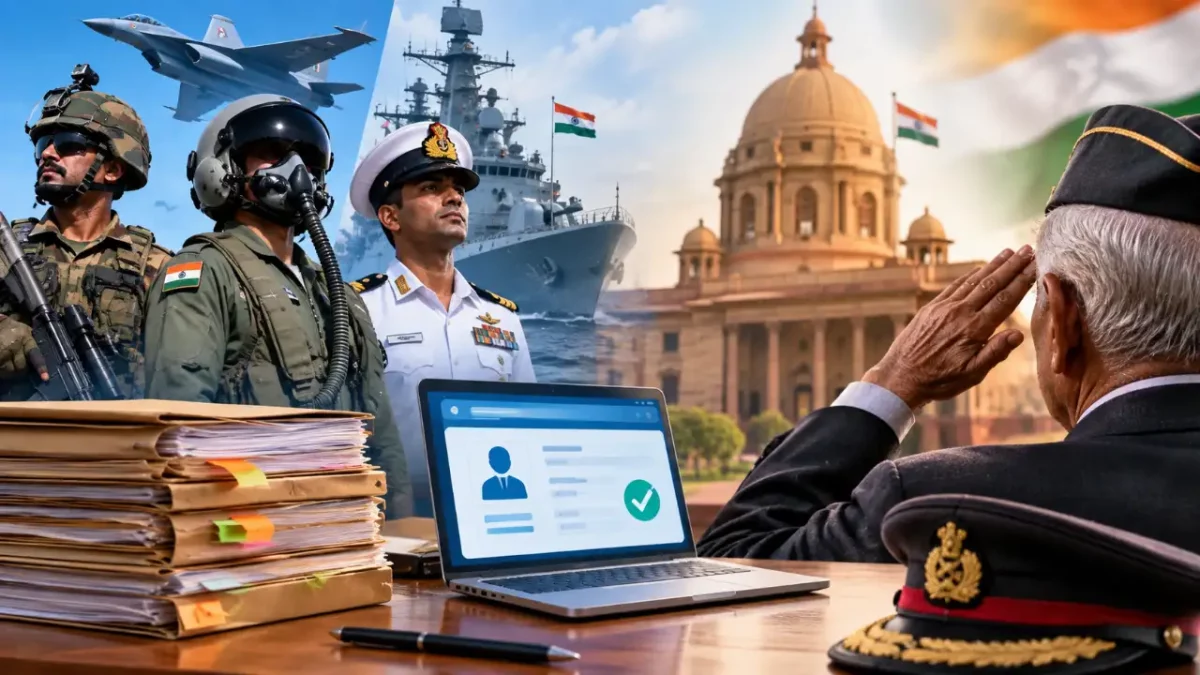 Defence Accounts Department Normalizes Over 5.35 Lakh SPARSH Pension Discrepancy Cases