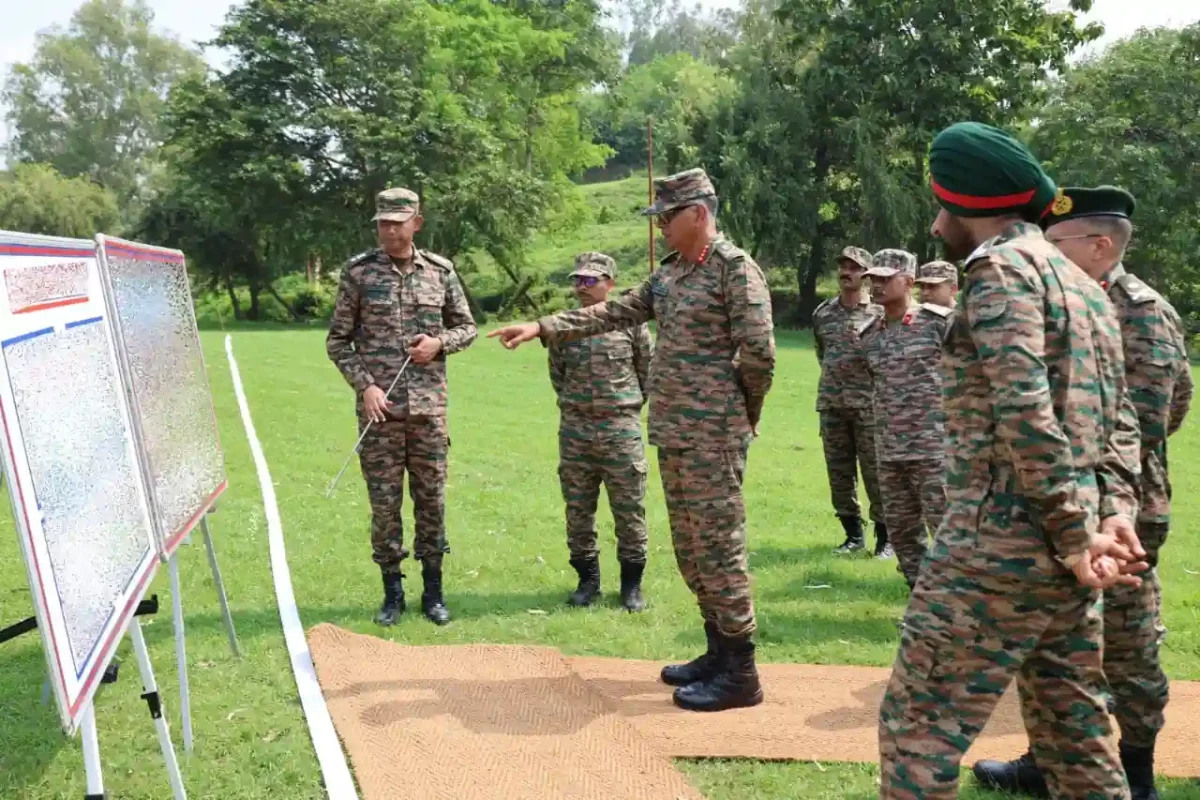 GOC White Knight Corps Reviews Operational Readiness and Combat Engineering Capabilities of Sappers