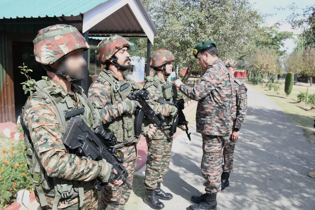 Gen Dhiraj Seth Commending