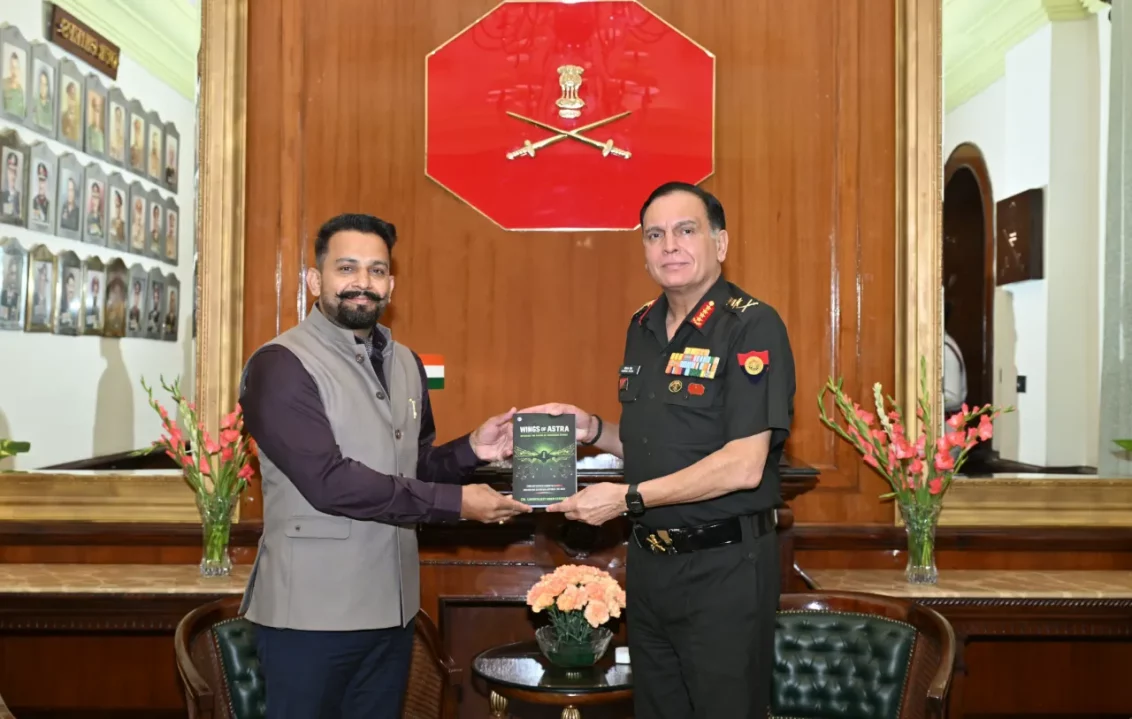 Gen Dhiraj Seth Receiving Book