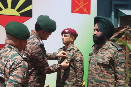 General Dhiraj Seth Commending