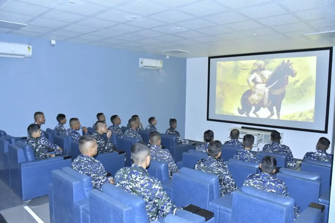INA Cadets Watching