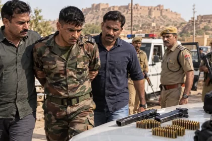 Indian Army Soldier Arrested in Rajasthan Arms