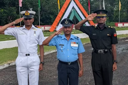 Father Serves in Air Force, Brother in Navy, Harsh Deep Joins Army: One Family, Three Forces