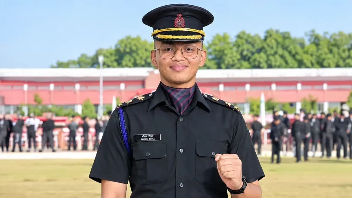 Lieutenant Saurav Sinha