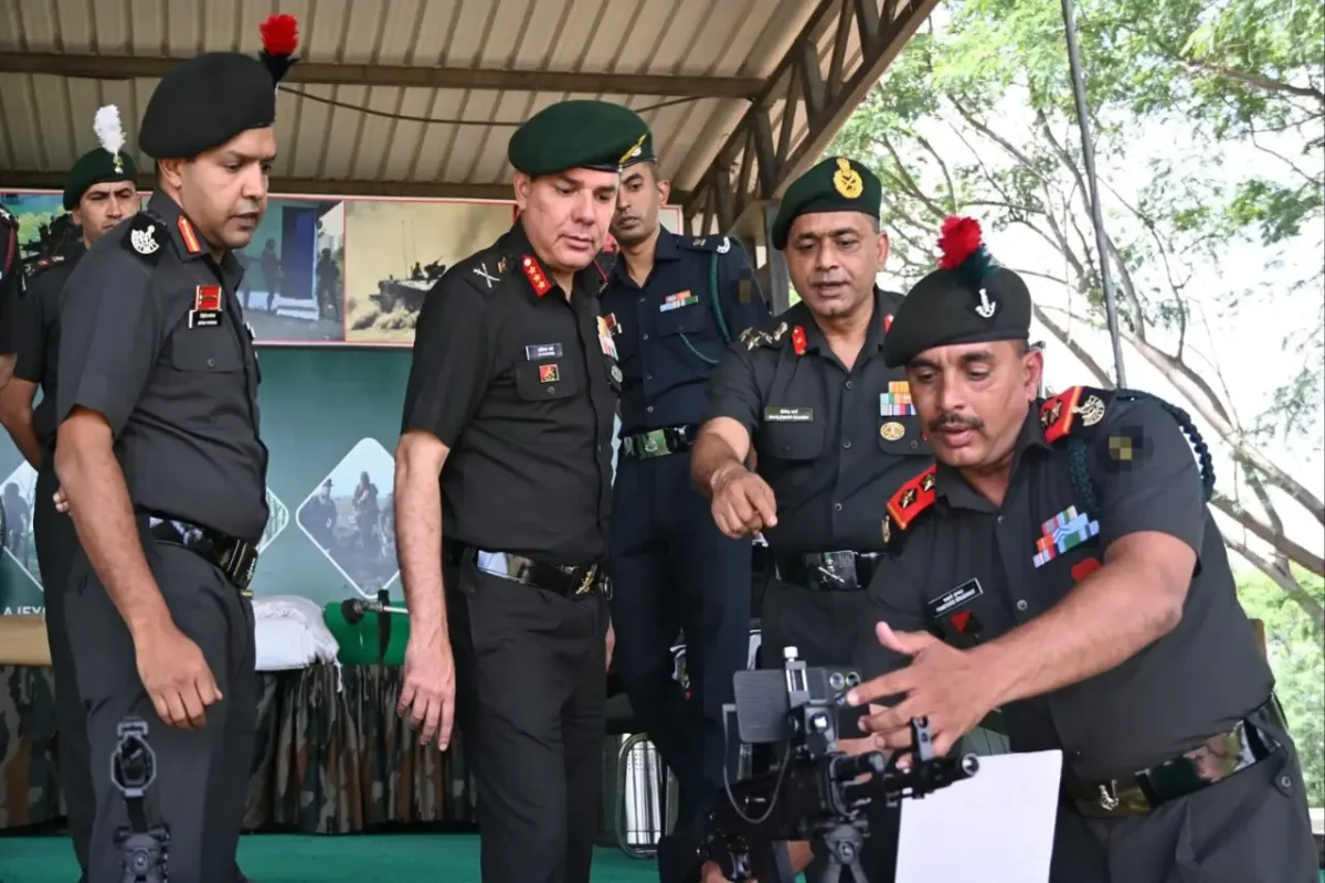 Lt Gen AVS Rathee Reviews Foreign Training and Military-Civil Fusion Training Node at Aundh Military Station