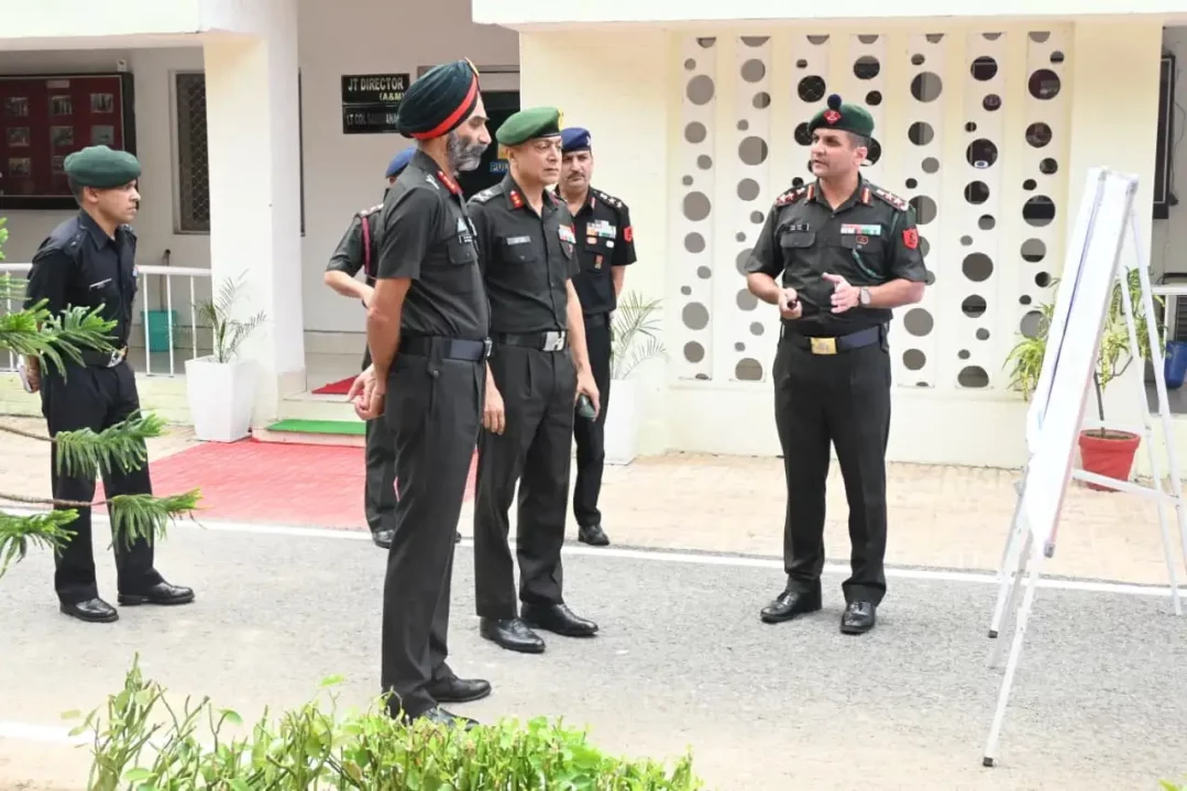Lt Gen HS Vandra and Other Officers