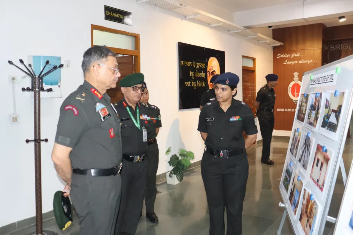 Lt Gen Pushpendra Singh and Other Officers