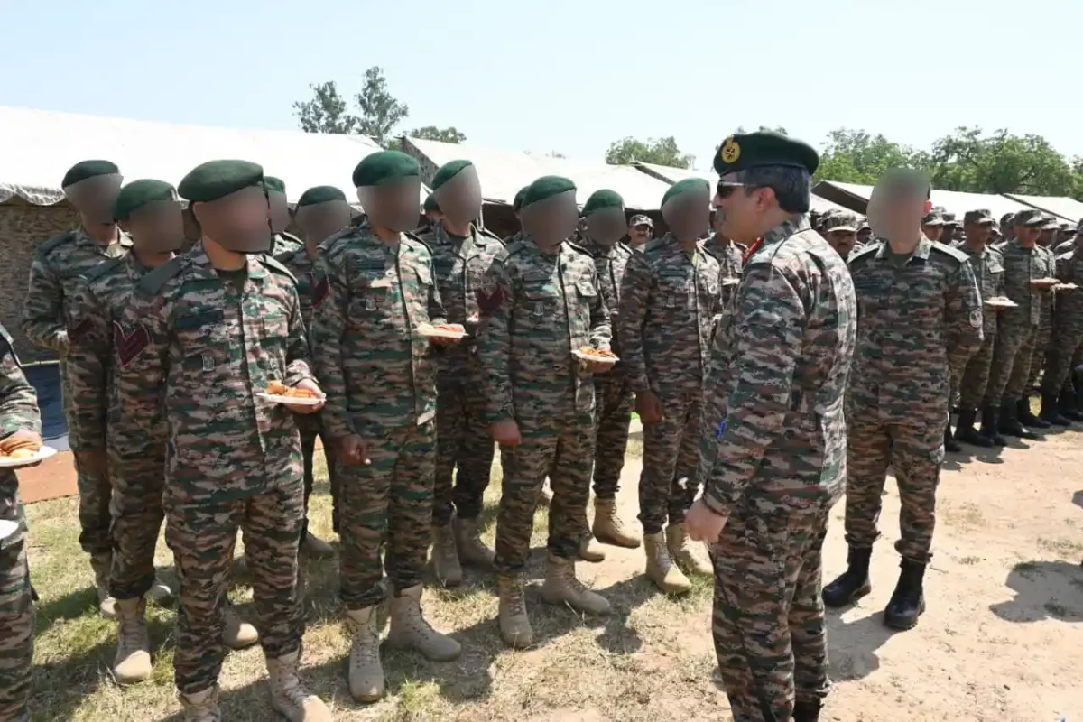 Lt Gen Rajesh Pushkar Reviews Combat Readiness, Tech-Enabled Capabilities at Nasirabad Military Station