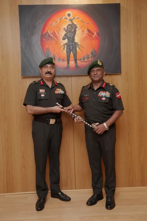 Lt Gen SS Kartikeya Taking Over the Baton