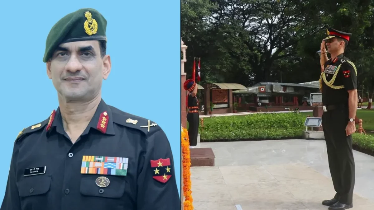 Lt General Shrinjay Pratap Singh
