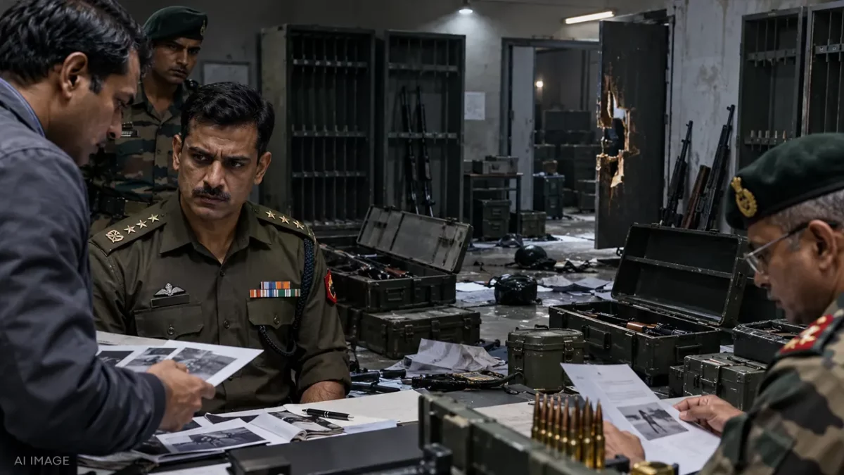 Madras Regiment Armoury Theft