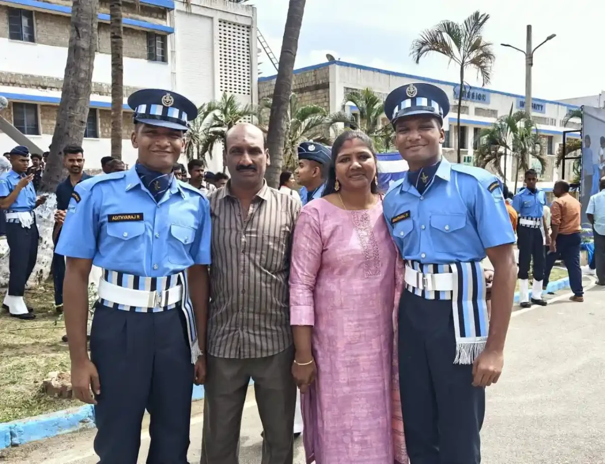 Identical Twins Pass Out Together From IAF Medical Training Centre
