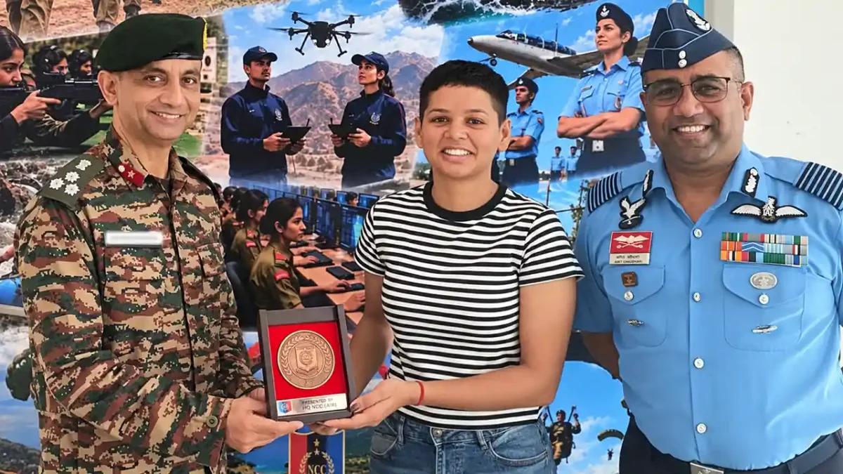 NCC Cadet Kushvi Purohit